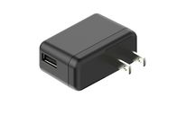 5V 1A / 5V 2A Black Mobile AC DC Power Adapter With USB / DC Wire Connection