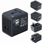 Black Universal USB AC Adapter 5V 1A / 2.1A / 2.4A /3.0A Usb Power Charger Adapter