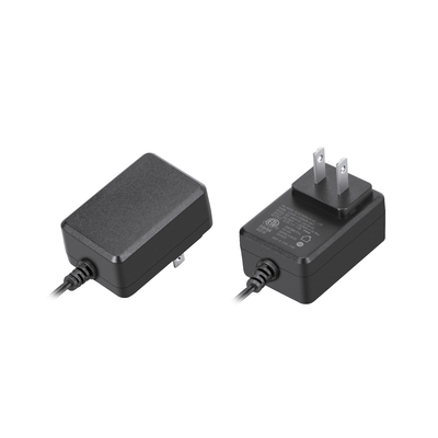 Buy 2 Pin AC DC Power Adapter , Universal Power Adapter With Output 24V 1A / 12V 2A online manufacture