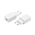 White / Black Plastic Wall Mount Power Adapter Over Current Protection