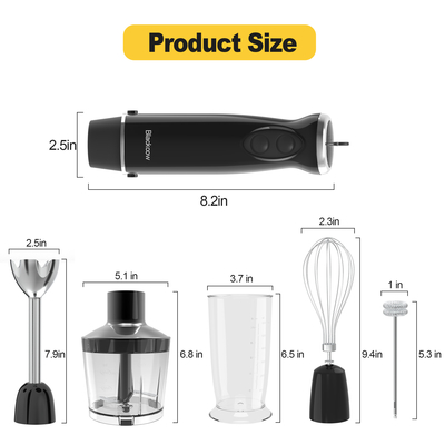 Good price Slim Ergonomic Multi Function Hand Blender DC Motor With Low Noise online
