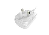 White UK Plug 2A Ac Dc 12v Power Adapter Wall Mount With CE GS LVD Approval
