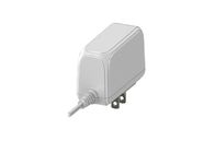 18W / 24W White US 2 Pin Wall Mount Power Adapter With Input 90 - 264Vac