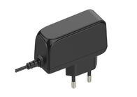 18W EU Plug Universal AC Power Adapter Black Color Energy Star Class 6 Efficiency