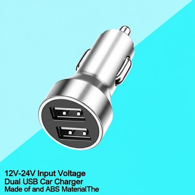 Buy 12V-24V Dual USB Car Charger with 2.4A 3.0A Output for EU AU UK US online manufacture