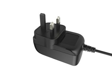 Good price 3 Prong UK Plug AC DC Switching Power Adapter 24w Wall Mount 3 Pin online