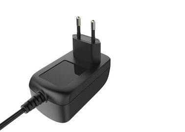 Good price 24V 1A Black EU Plug Universal Switching Power Supply With CE GS LVD Certificate online