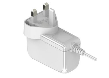 Good price White 3 UK Plug Universal AC Power Adapter , 24w AC DC Power Supply online