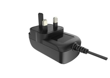 Good price 24W UK Plug Black 2A 12 Volt AC Switching Power Supply Universal AC DC Wall Mount online