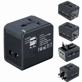 Good price 5V 1A / 5V 2.1A Portable Universal Travel Adapter Black AC Wall Mount online