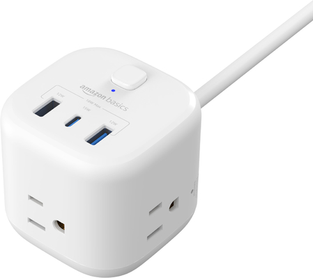 Good price Three USB Ports Power Strips With USB C 5V3A 15W Max , USB A1/A2 5V2.4A 12W Max online