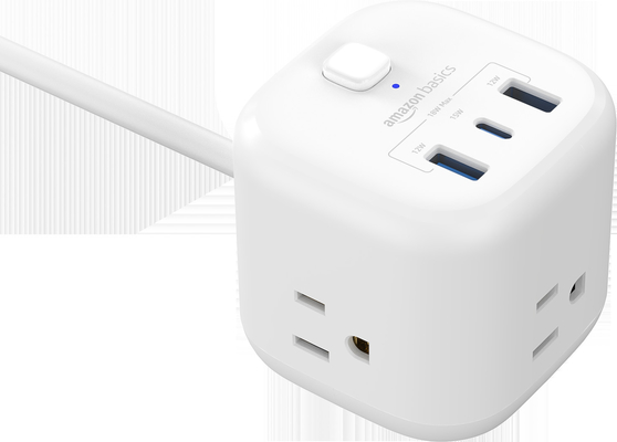 Good price Three USB Ports 18W Max Smart Power Strips with AC Socket 125V10A 1250W online
