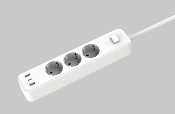 Good price 32W Smart Power Strip with CE Certifications and Multiple Outlets online