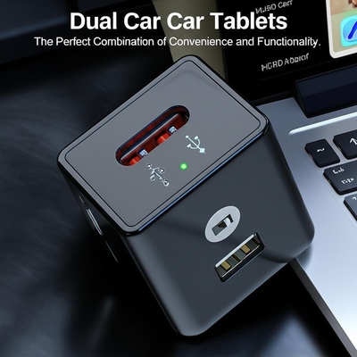 Good price Dual USB Car Charger 2.4A 3.0A Output for 12V-24V Input online