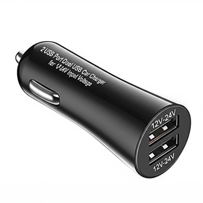 Good price Dual USB Car Charger 2.4A 3.0A for 12V-24V Vehicles online